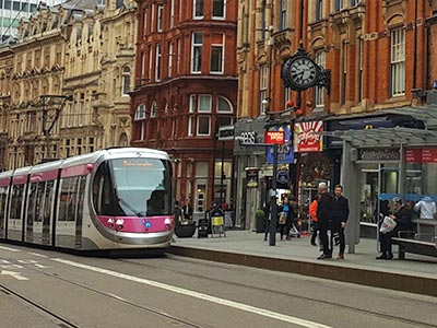 Tram in Birmingham